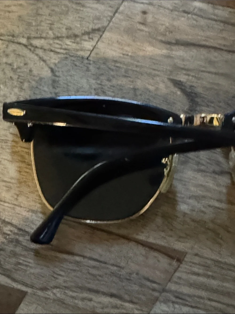 Ray-Ban Clubmaster Classic Glasses Gold‎ Frame